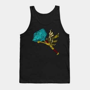 Monster hunter Hammer lined Tank Top